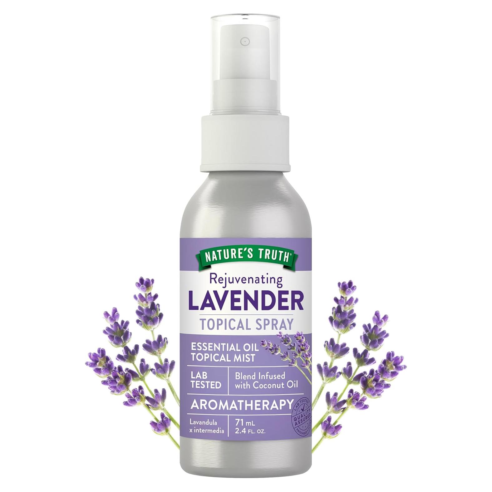 Spray Aromático de Aceite Esencial de Lavanda 70.9 ml - Verdad de la Naturaleza