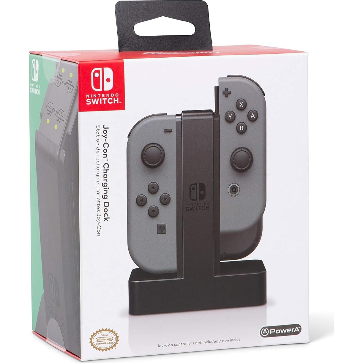 Dock de Carga Joy-Con PowerA para Nintendo Switch 4 Controladores
