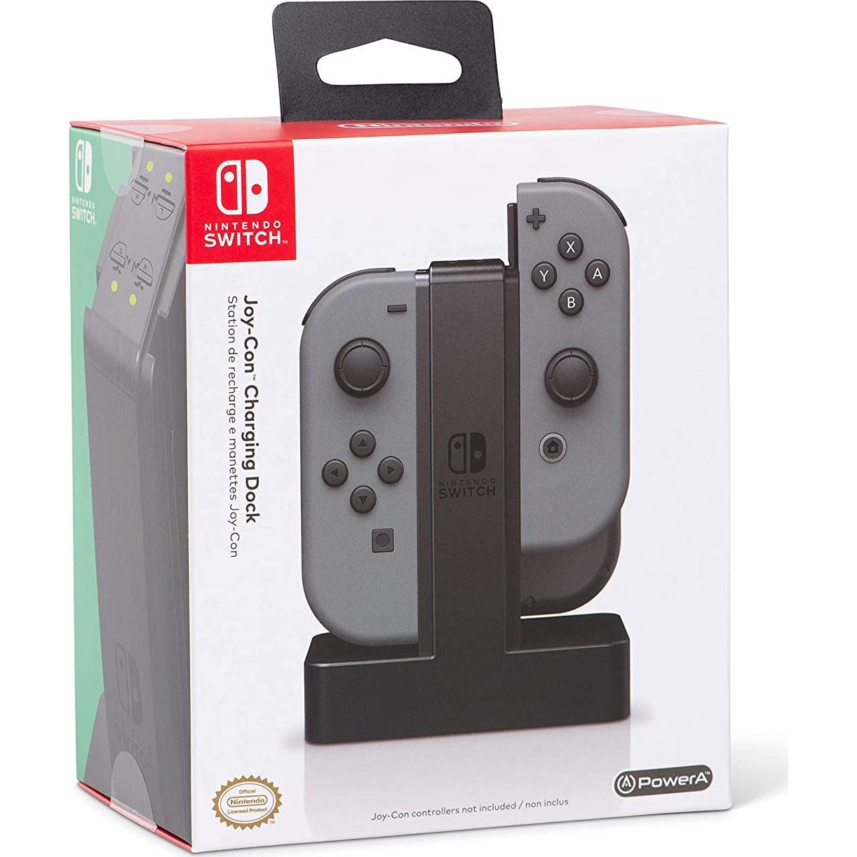 Dock de Carga Joy-Con PowerA para Nintendo Switch 4 Controladores
