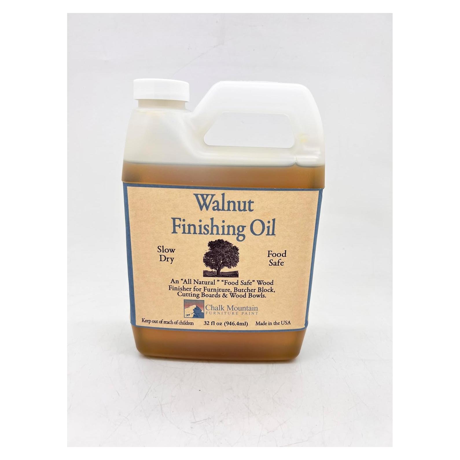 Aceite de Nuez Filtrado 946 ml - Chalk Mountain - Acabado Natural