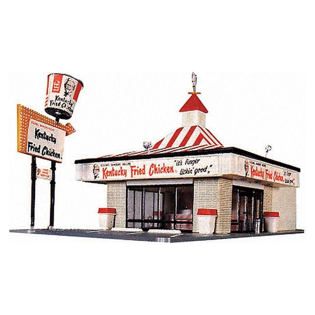 Kit de Edificio a Escala HO KFC Life-Like 25.4x3.8x20.3 cm