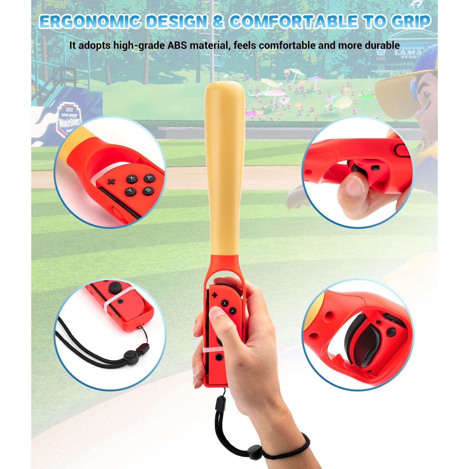 Empuñadura de Bate de Béisbol CODOGOY para Nintendo Switch