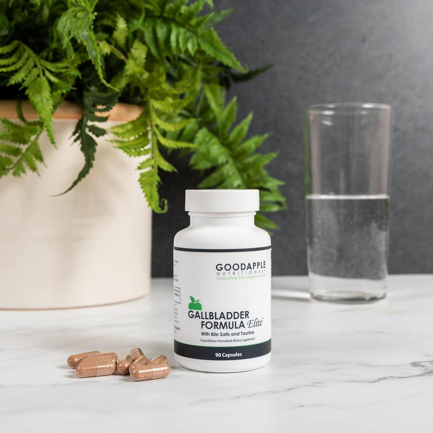 Fórmula de Vesícula Biliar Elite GoodApple 90 Cápsulas