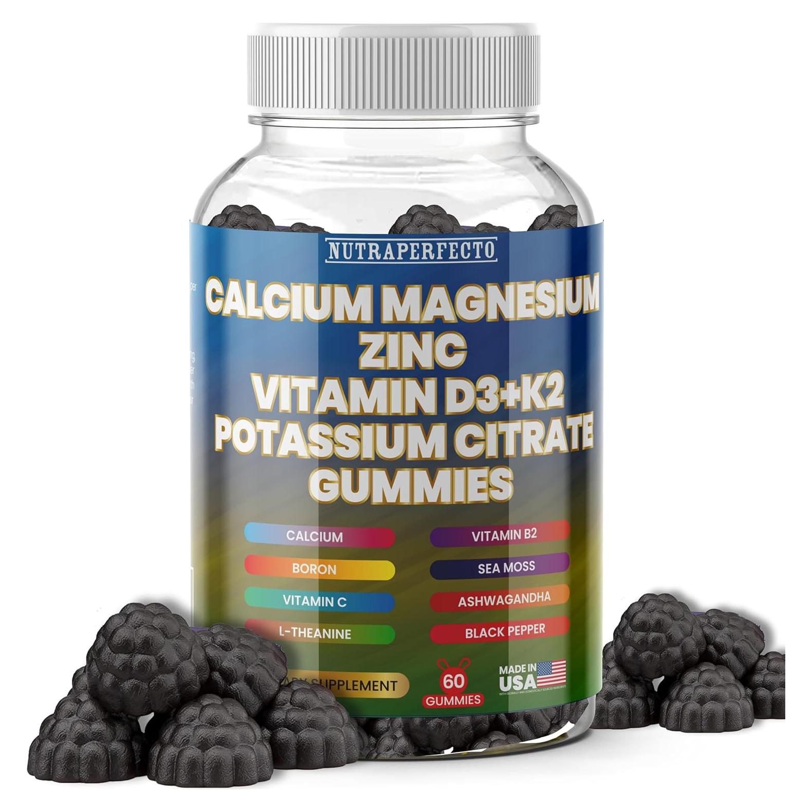 Gomitas de Calcio Sin Azúcar NutraPerfecto 54g - Vitamina D3 K2