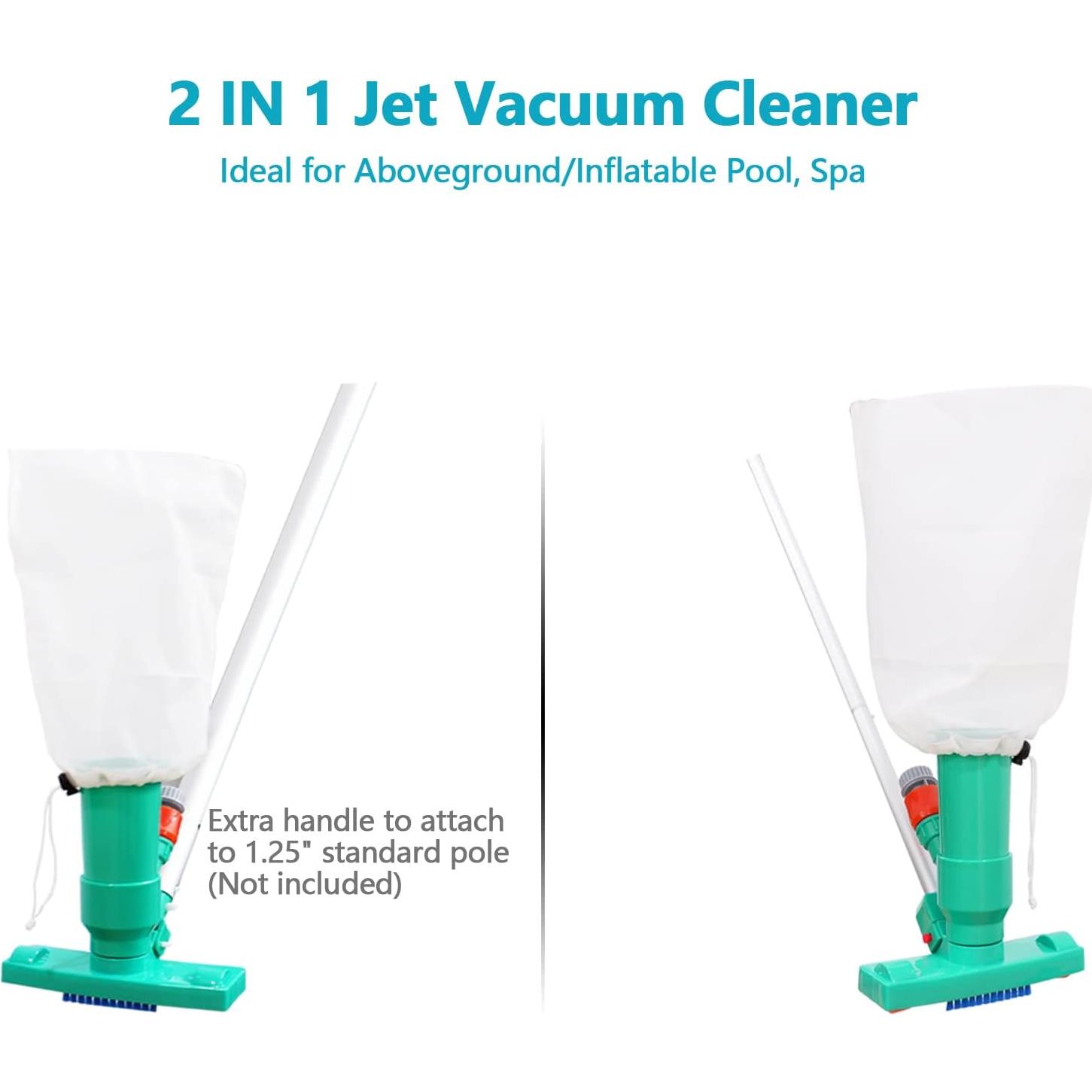 Limpiador de Piscina POOLWHALE Mini Jet Vac 143.5 cm