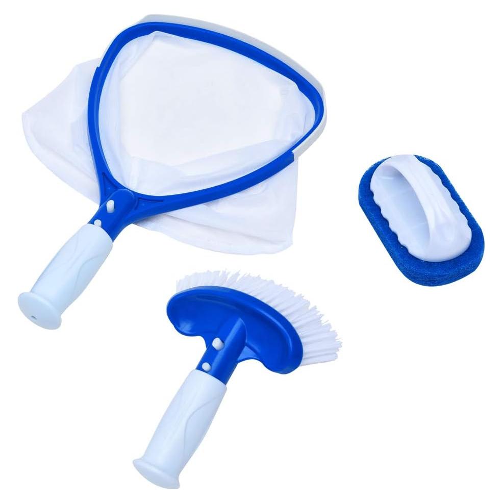 Kit de Mantenimiento LiKing para Spa - Skimmer, Cepillo y Almohadilla