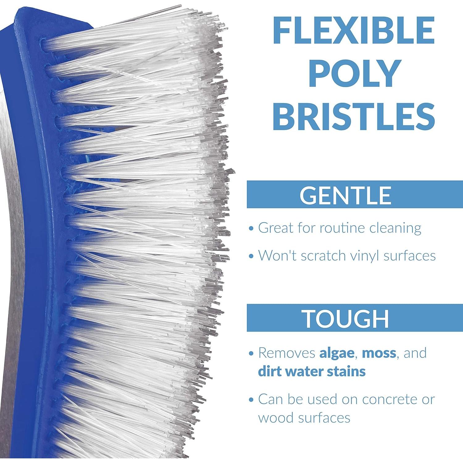 Cepillo de Pared para Piscina Blue Devil Deluxe 45.72 cm