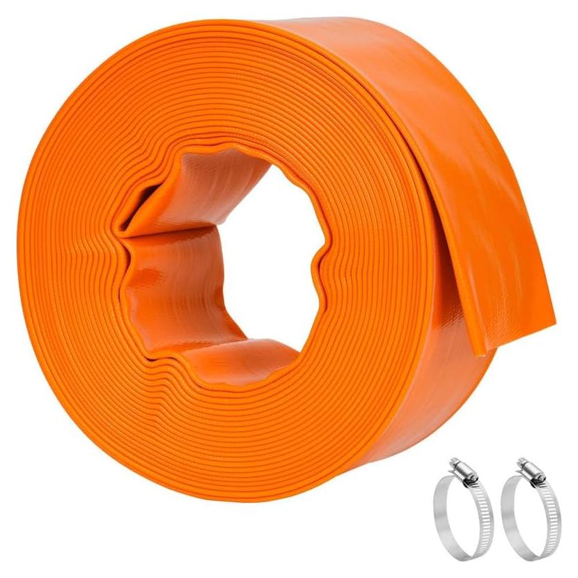 Manguera de Retrolavado LINEX 15.24m PVC Alta Resistencia Naranja