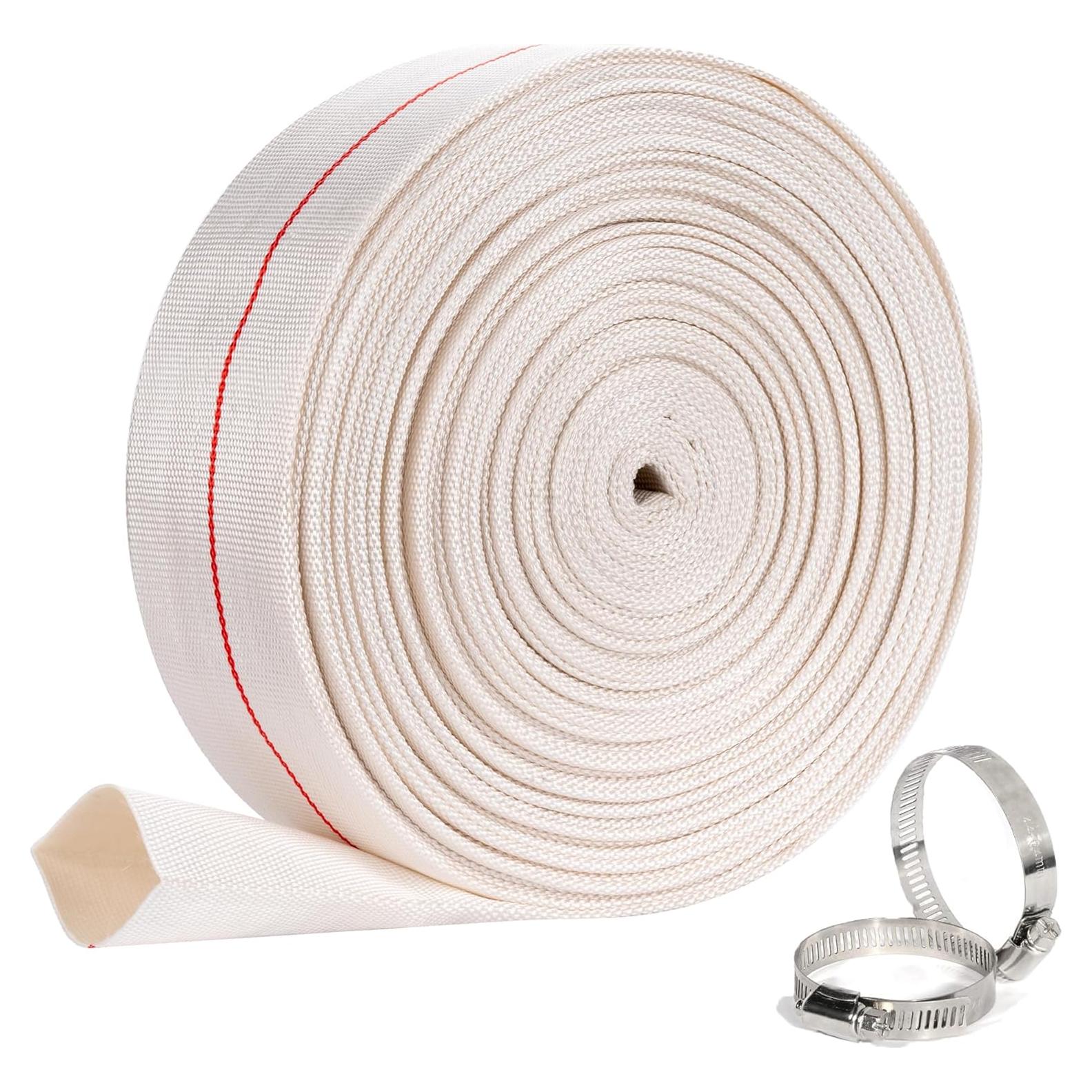 Manguera de Retrolavado Geowaky 0.64m x 30.48m PVC Blanca