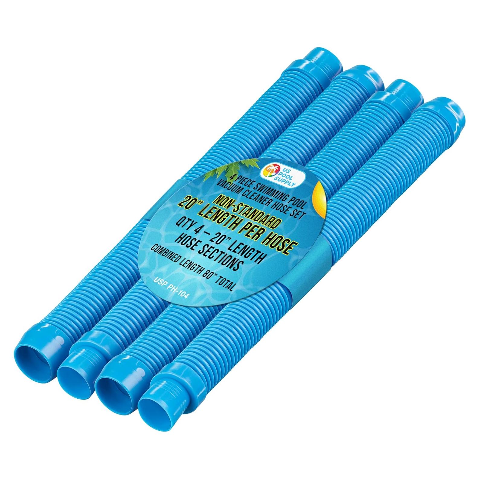 Mangueras de Vacío para Piscina U.S. Pool Supply 4 Piezas 0.5m