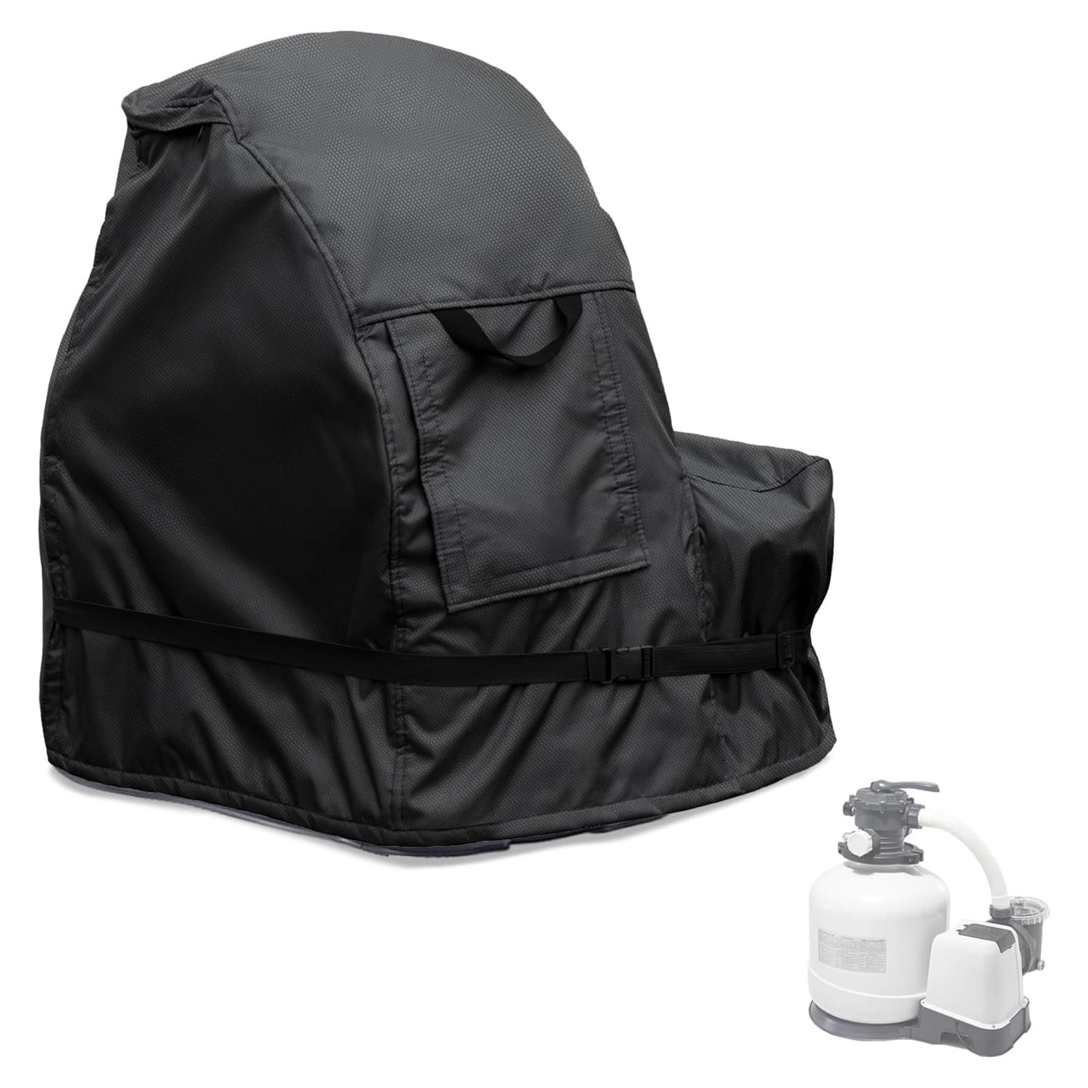 Cubierta Impermeable para Bomba de Filtro de Arena okcool 65.7x62.2 cm