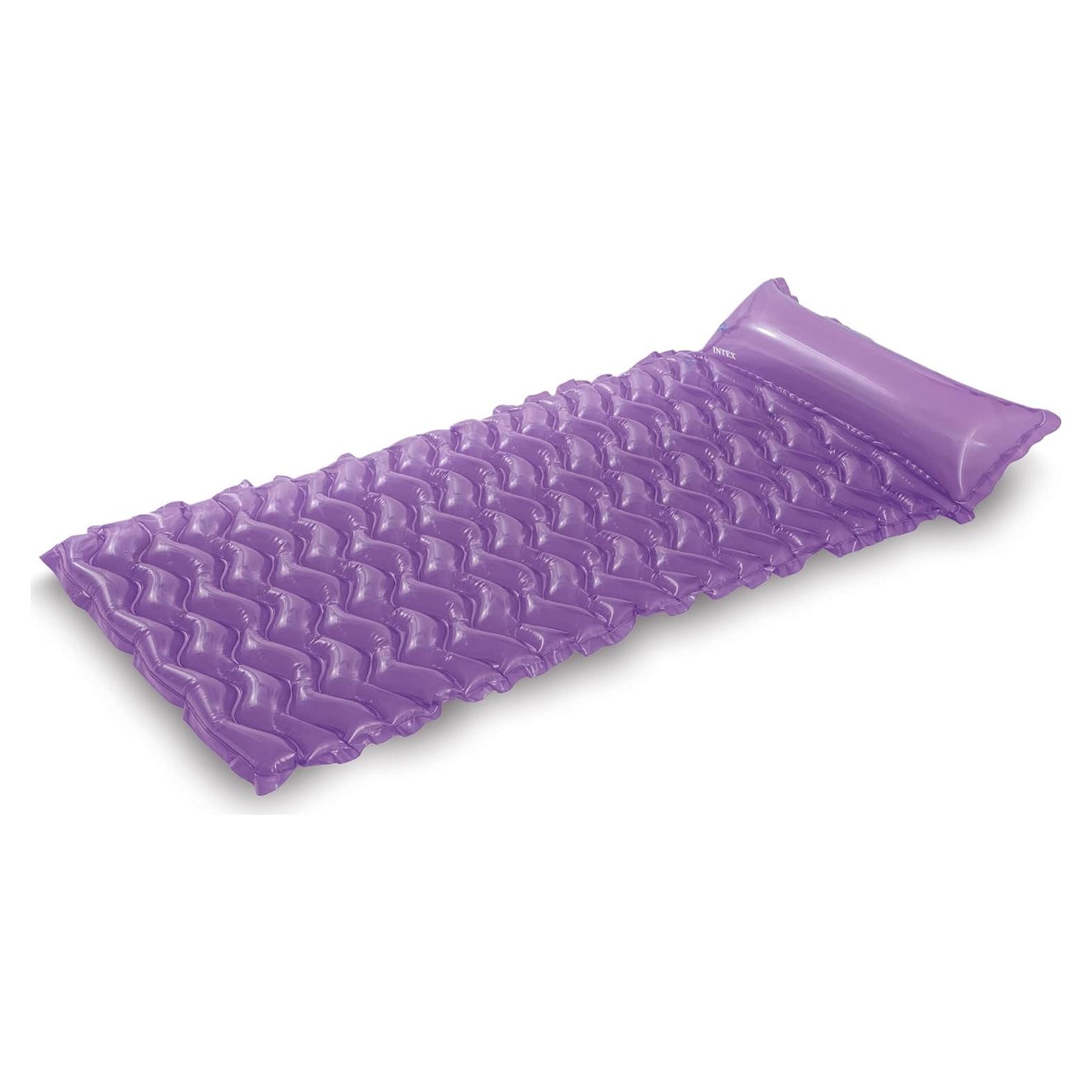 Sillón Flotante Inflable Intex Tote 'N Float Wave 228.6x86.4cm