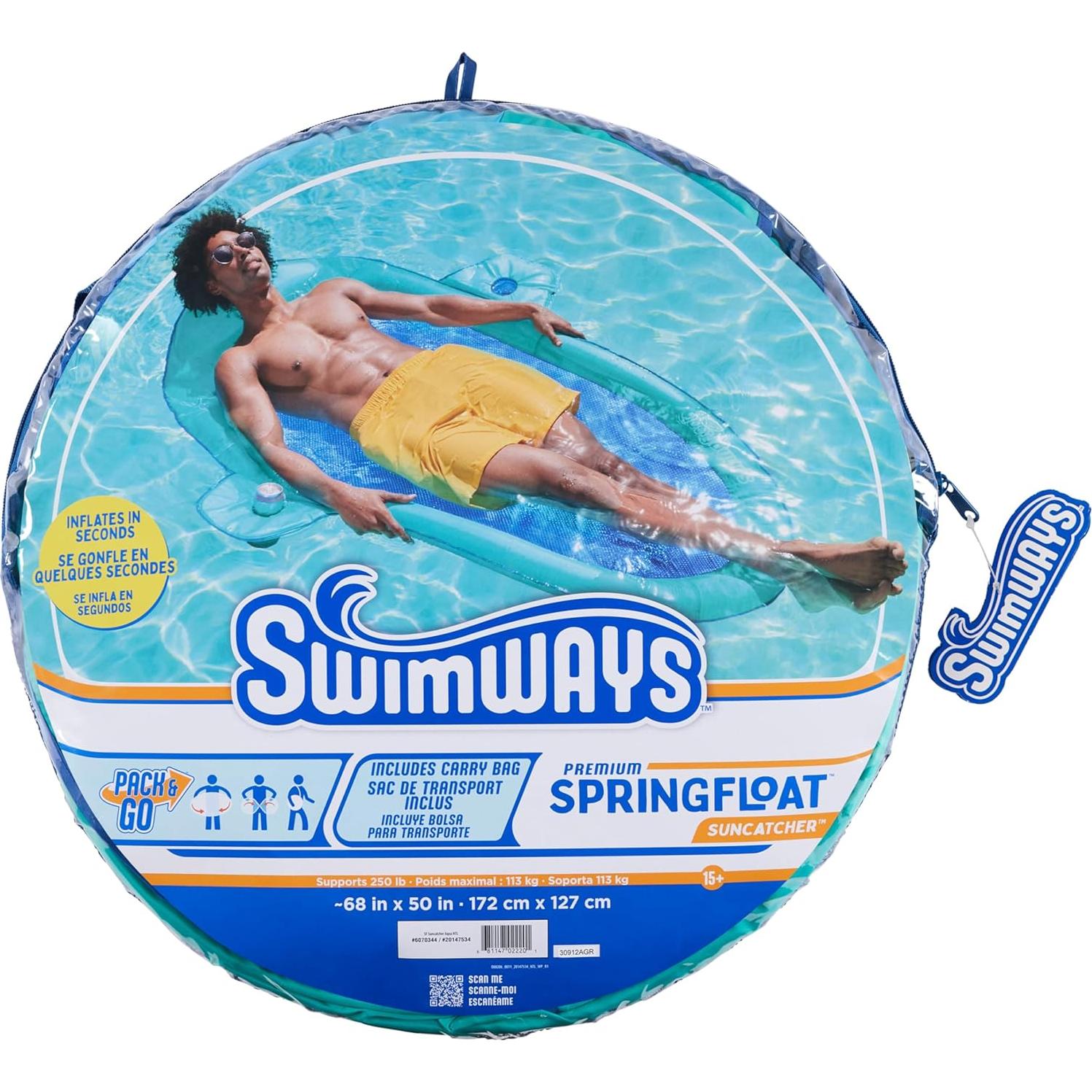 Flotador de Piscina SwimWays SunCatcher 137.5x167 cm