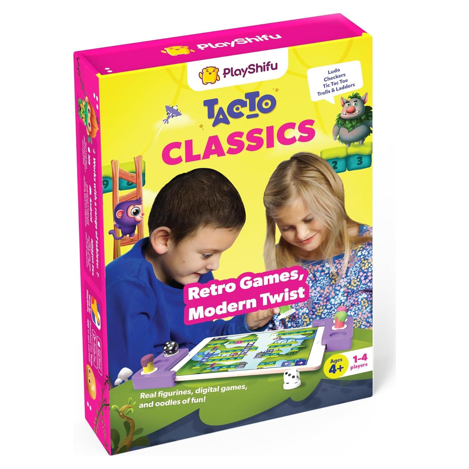 PlayShifu Tacto Classics - Juegos de Mesa Interactivos 1-4 Jugadores