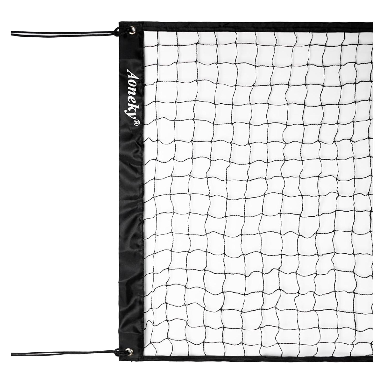 Red portátil de voleibol Aoneky 6.4m para interiores