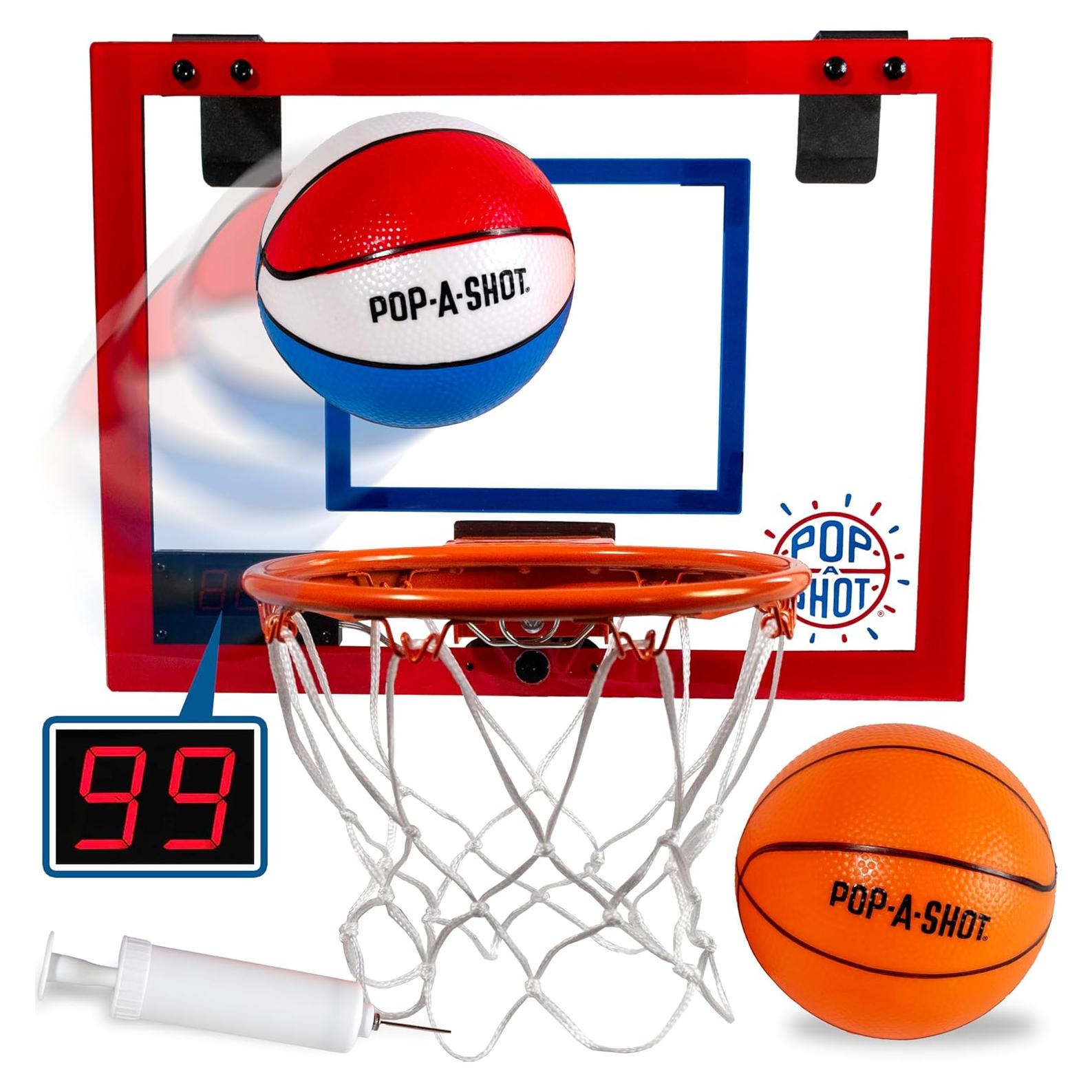 Aro de Baloncesto Mini Pop-A-Shot Super Slam 25.4cm Naranja