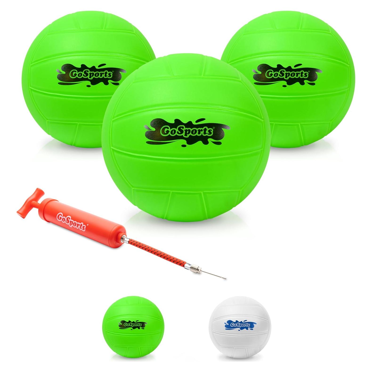 Paquete de 3 Balones de Voleibol Acuático GoSports 20.32 cm
