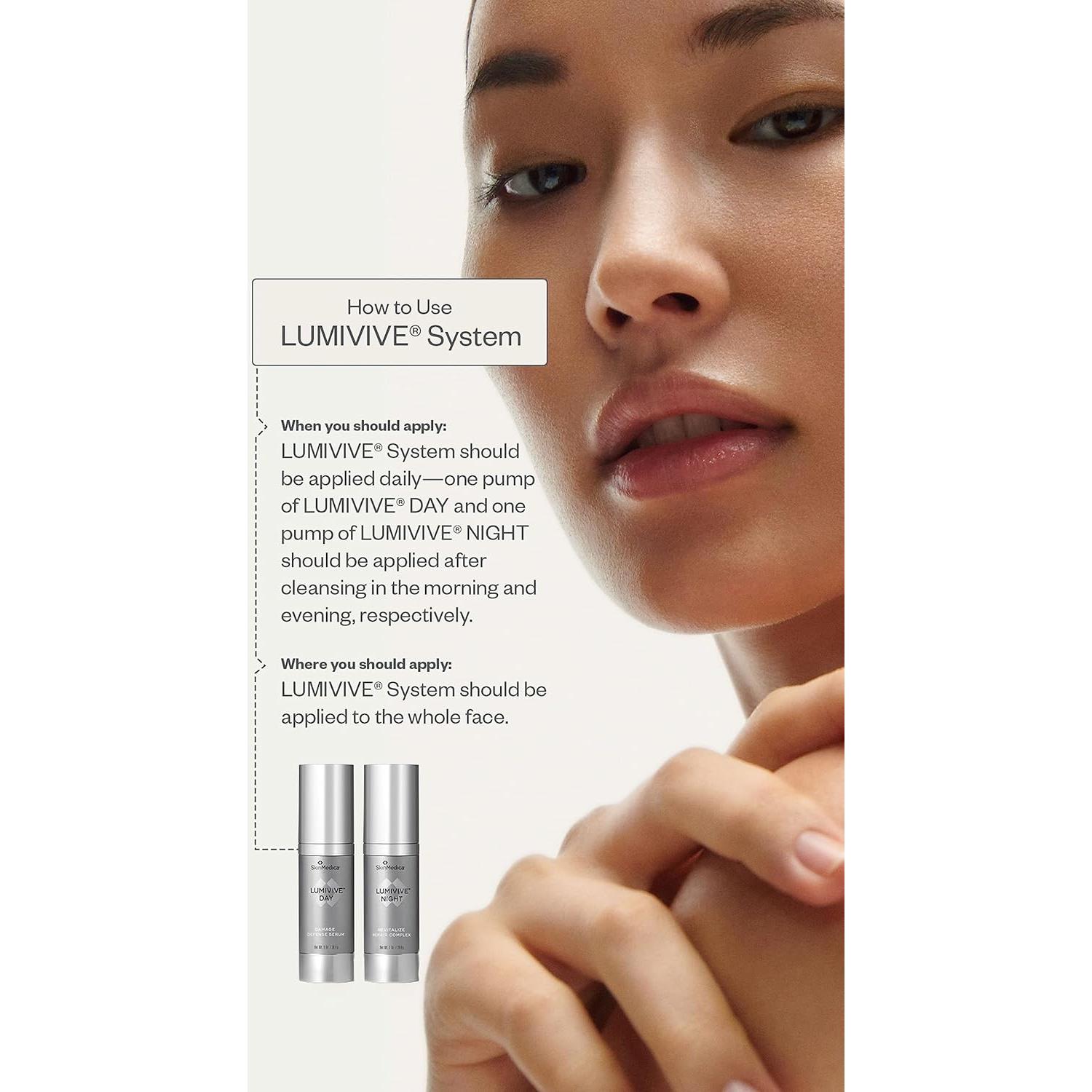 SkinMedica Lumivive Sistema Día y Noche Antienvejecimiento