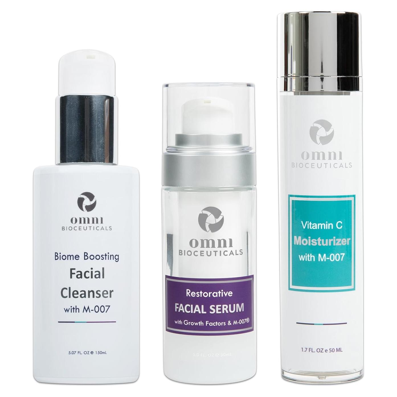 Conjunto de Cuidado Facial Omni Bioceuticals 3 Piezas
