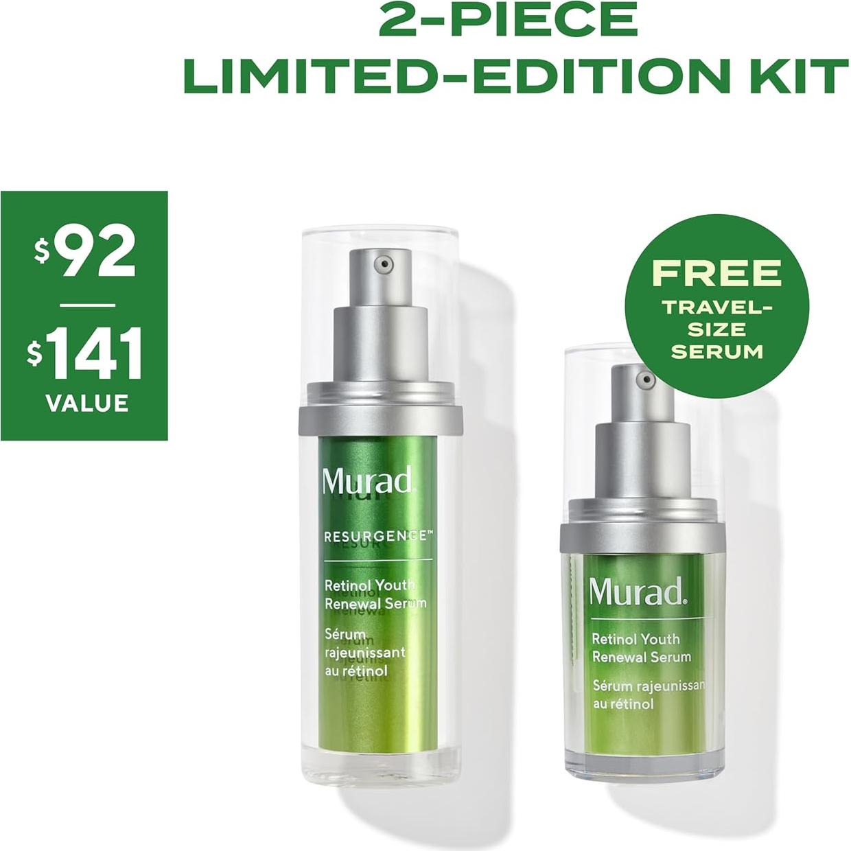 Kit Anti-Envejecimiento Murad - 2 Piezas con Retinol