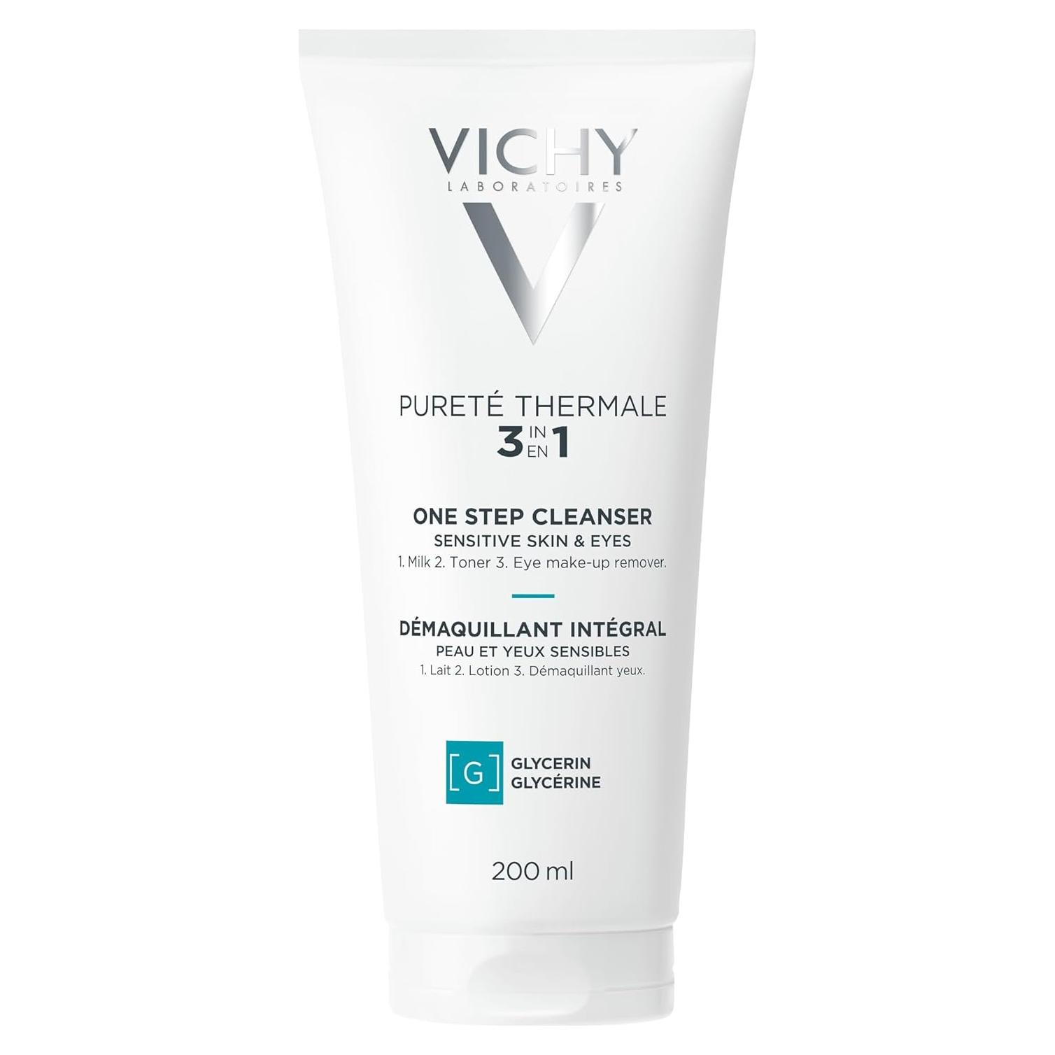 Limpiador Vichy Pureté Thermale 3-en-1 para Piel Sensible 191g