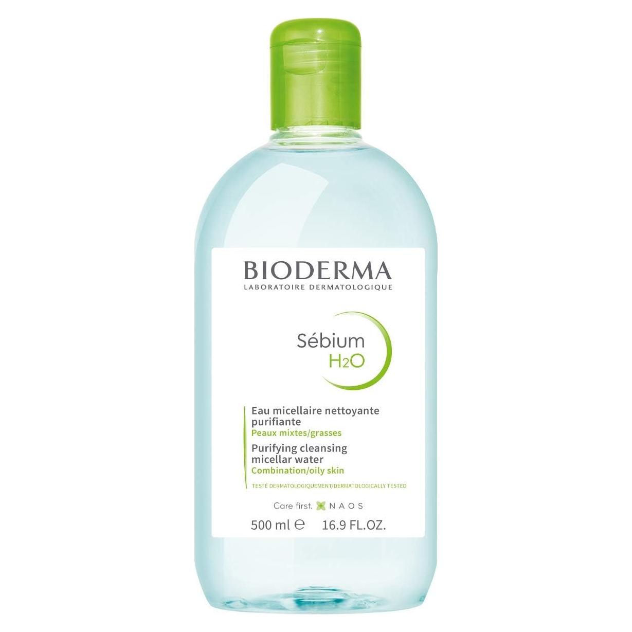 Agua Micelar Bioderma Sébium H2O 500 ml - Limpiador Facial