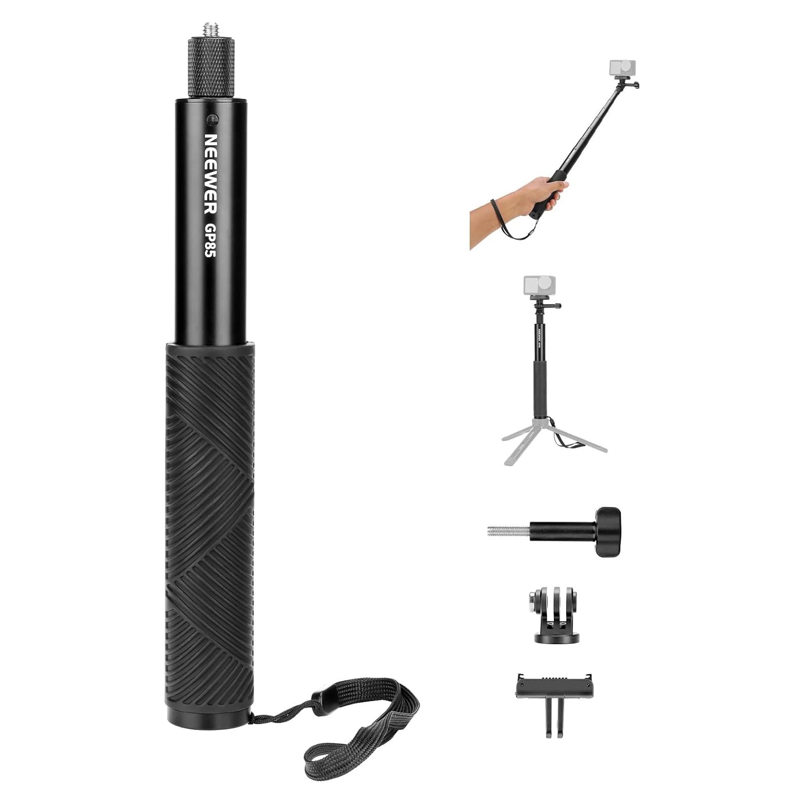 Vara de Extensión NEEWER GP-85 para Cámara de Acción 121 cm