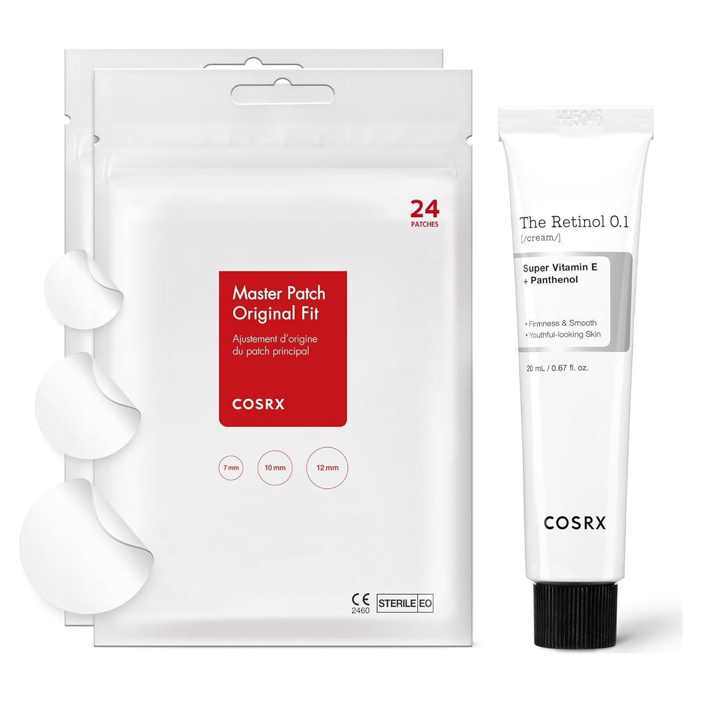 COSRX Tratamiento Acné y Anti-Envejecimiento + Parche 48 Unidades