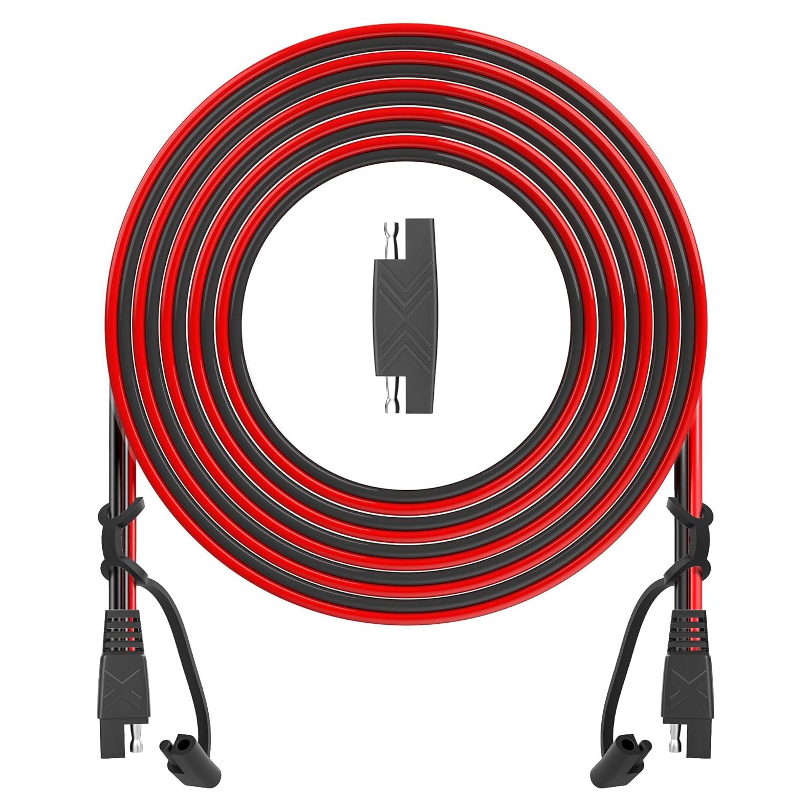 Cable de Extensión SAE 7.62m 16AWG POWISER Conector Rápido