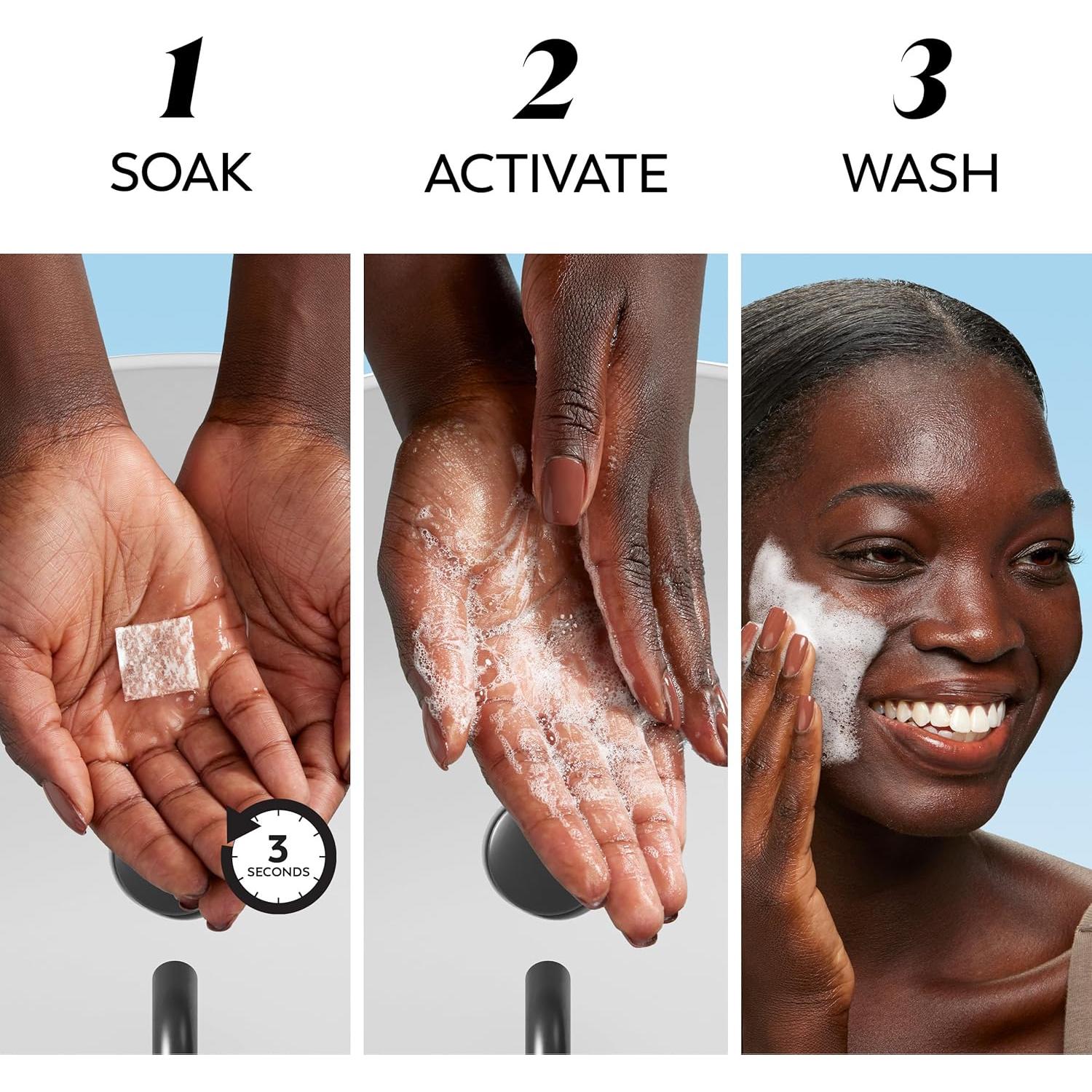 Olay Cleansing Melts Jabón Facial Retinol 12 Unidades 18g