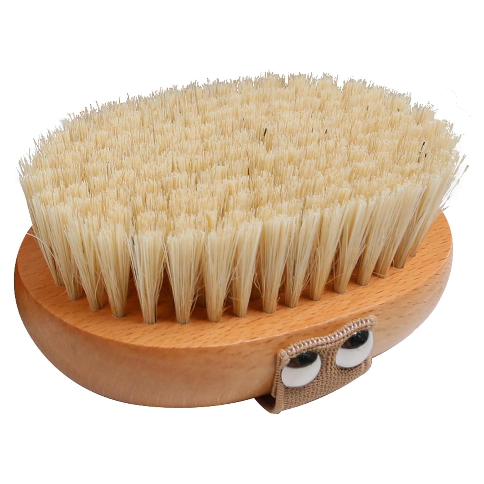 Cepillo Corporal Exfoliador OWIIZI de Madera con Cerdas Naturales