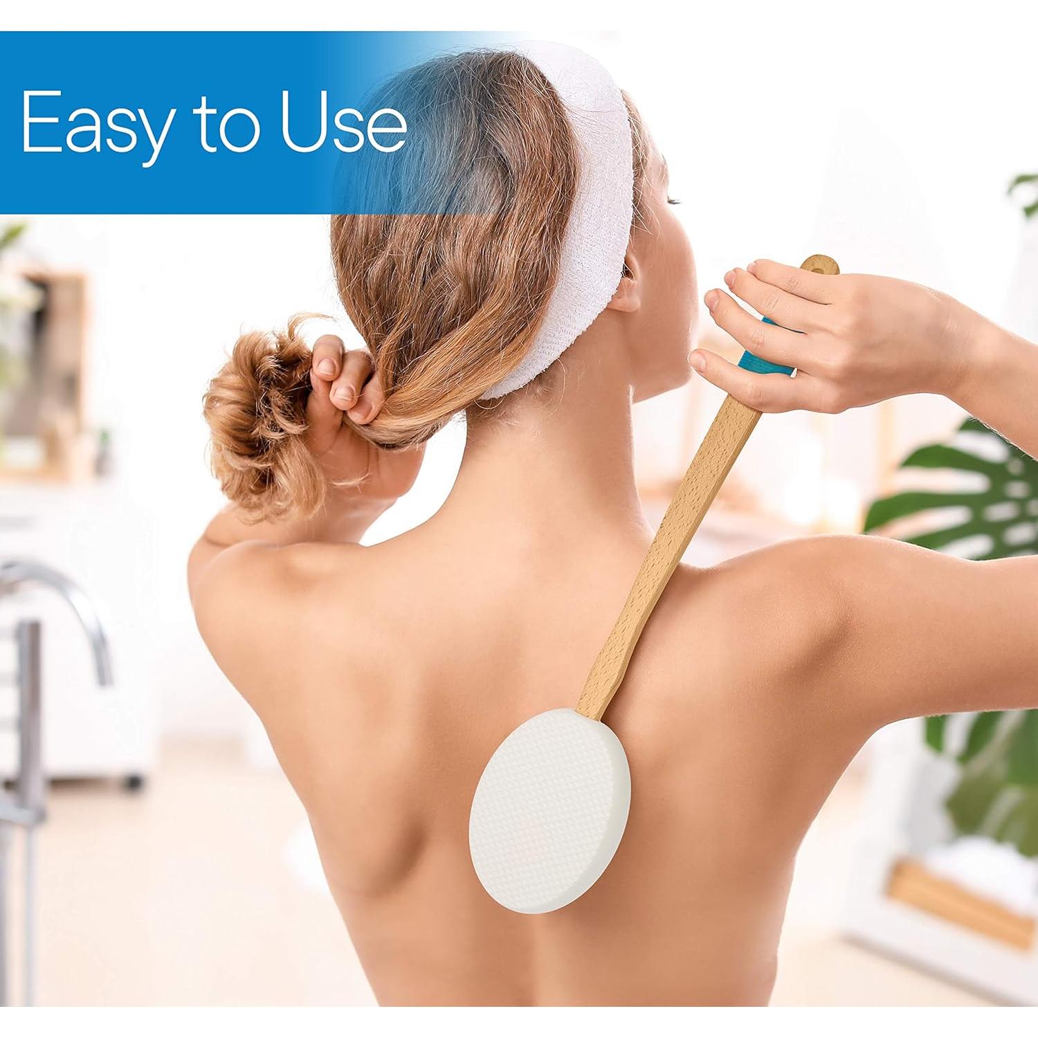 Aplicador de Loción RMS con Mango Largo y 4 Almohadillas