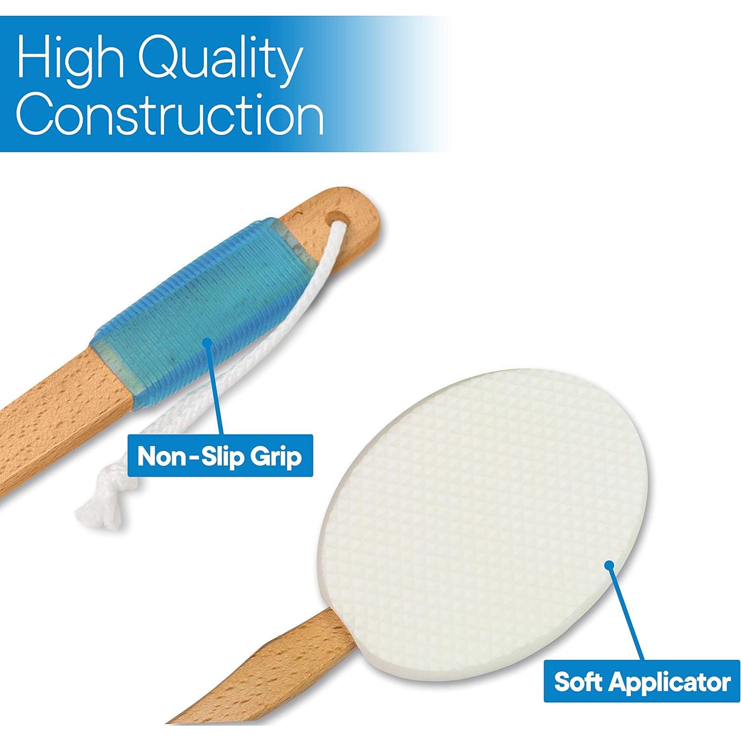 Aplicador de Loción RMS con Mango Largo y 4 Almohadillas