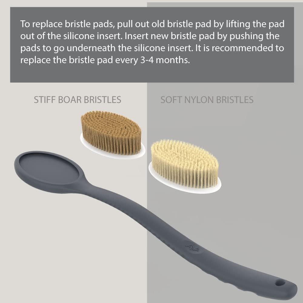 Almohadillas de Reemplazo Avilana para Cepillo Corporal 48 cm