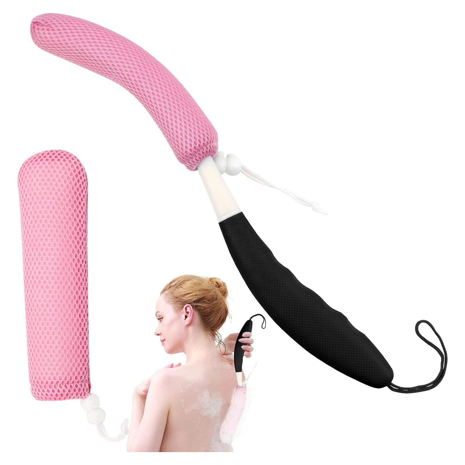 Cepillo de Baño KkaFFe con Mango Largo Curvado 38 cm