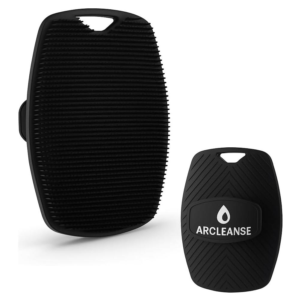 Exfoliador Corporal de Silicona ARCLEANSE - Doble Cara, Higiénico