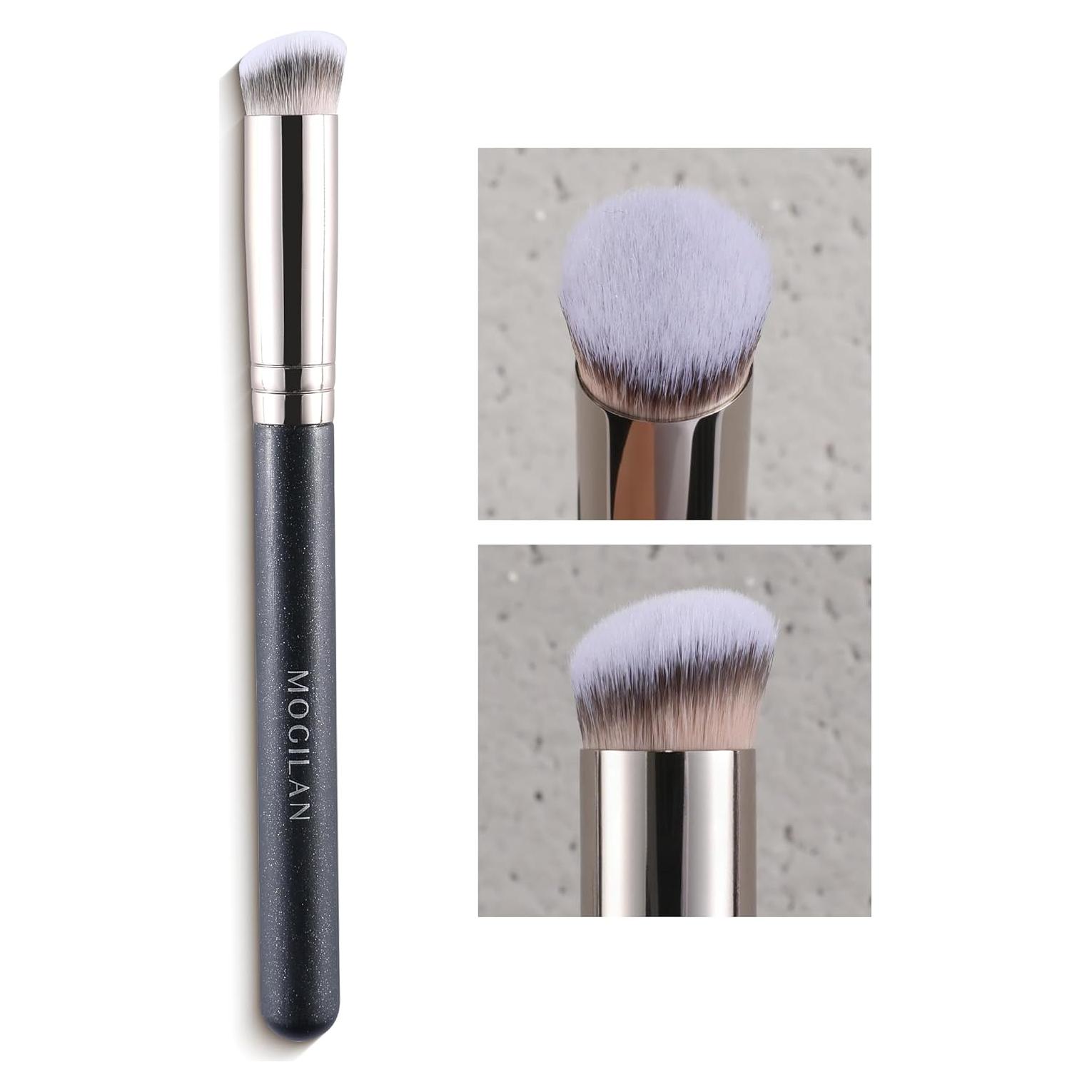 Brocha de Corrector Angulada MOGILAN 270 con Tapa - Precisión