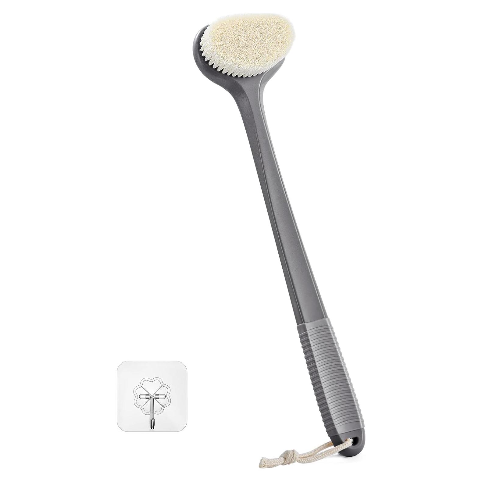 Cepillo de Ducha Rolizoe con Mango Largo 43 cm Antideslizante