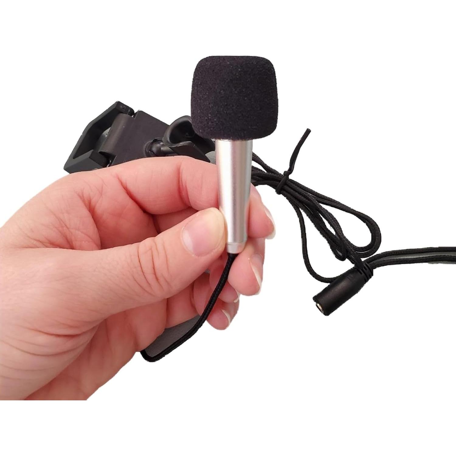 Paquete de 2 Micrófonos Miniatura Portátiles BaiBaiLa 3.5mm