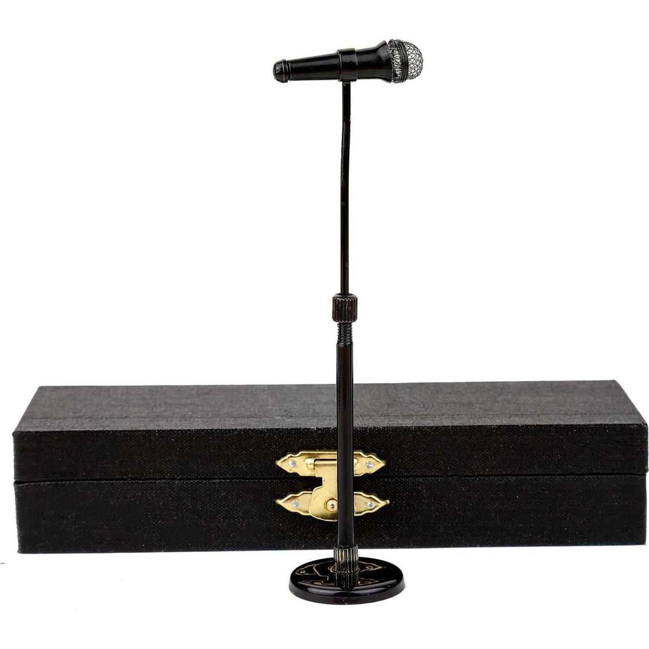 Micrófono Miniatura Ajustable Seawoo 8-13cm para Muñecas