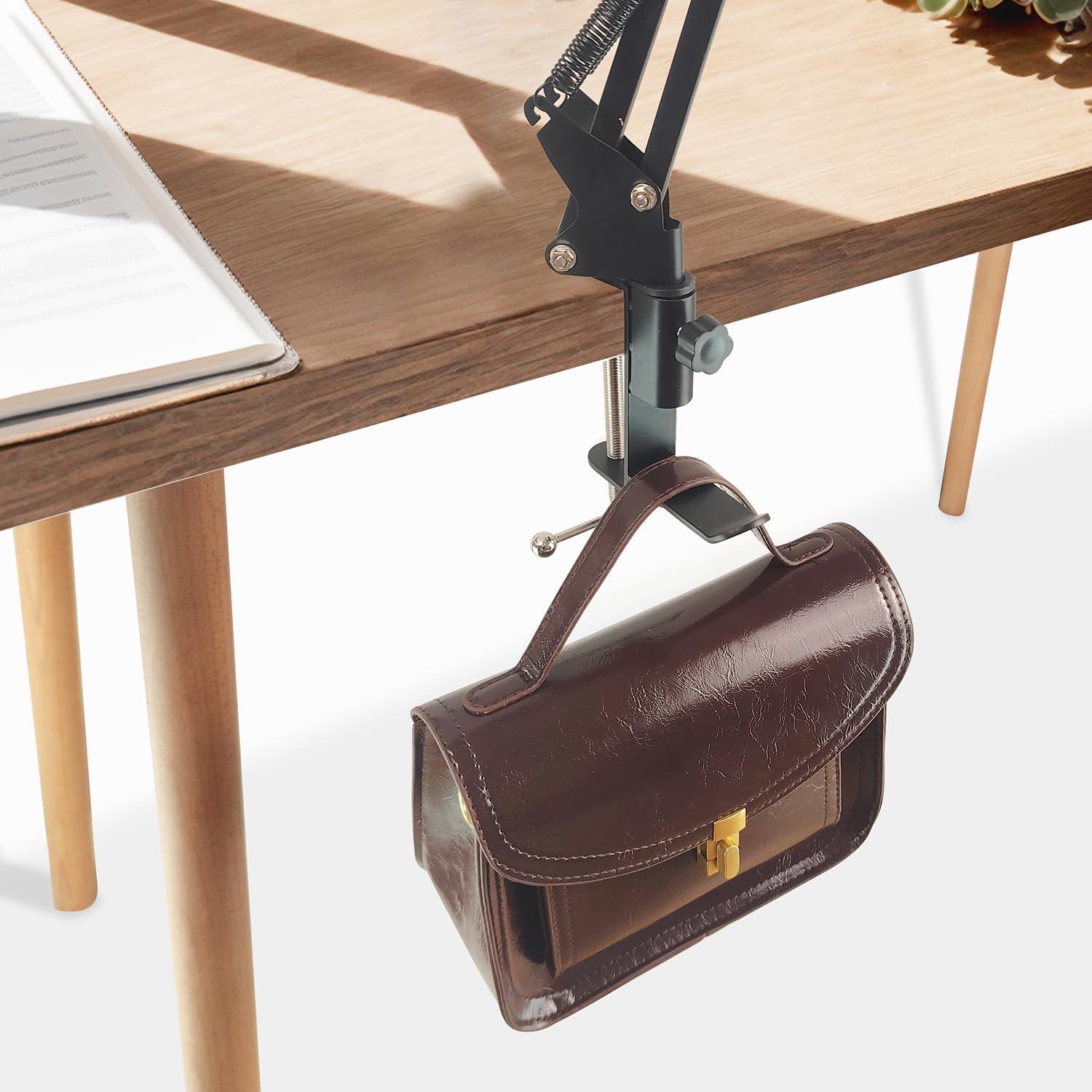 Abrazadera de mesa para micrófono T9 - Metal Negro 5cm