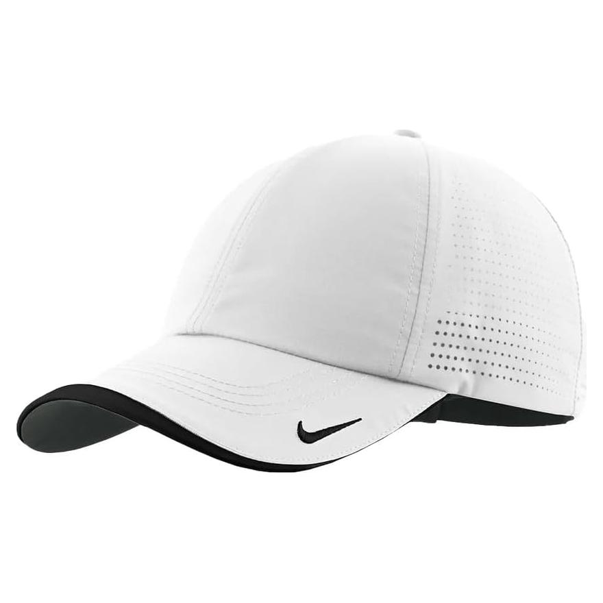 Gorra Dri-FIT Swoosh Nike para Hombre - Gorra Blanca