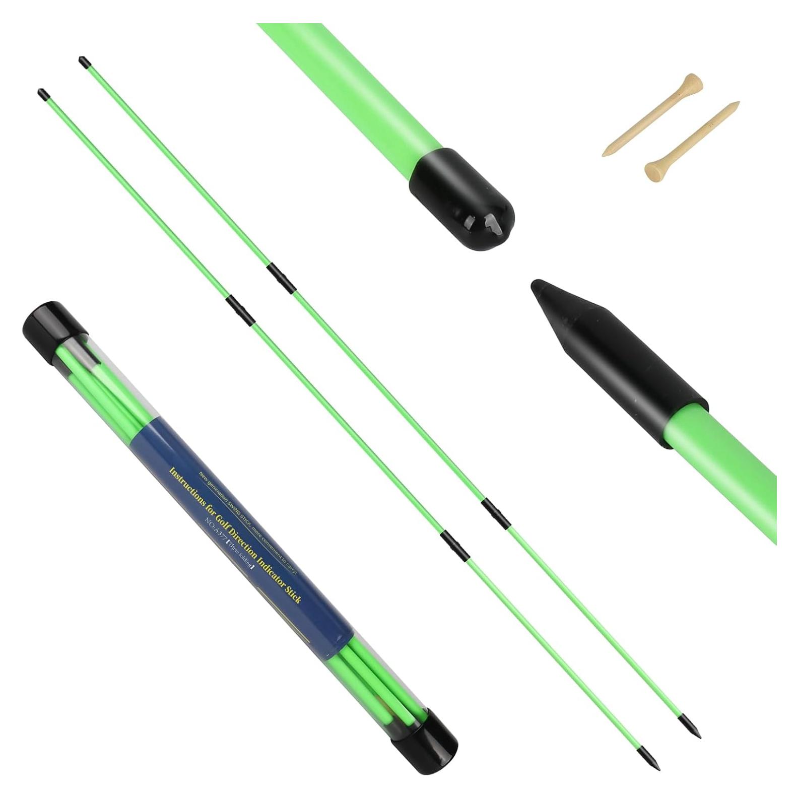 Paquete de 2 Palos de Alineación de Golf Kojcijs KOJ09