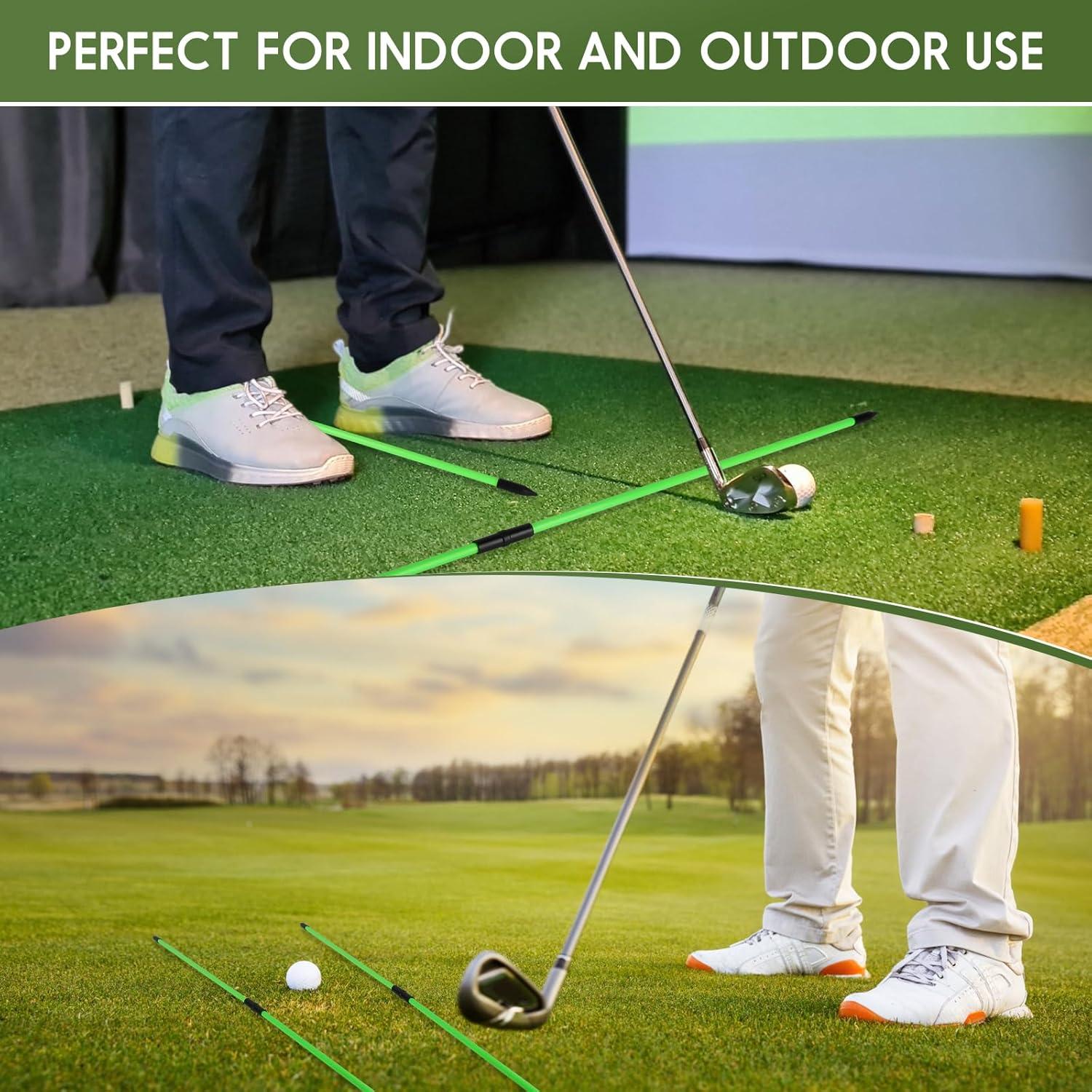 Paquete de 2 Palos de Alineación de Golf Kojcijs KOJ09