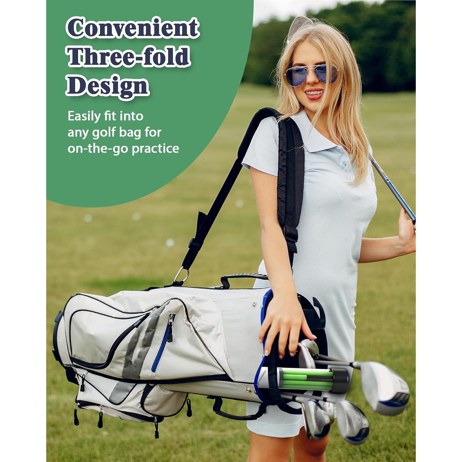 Palos de Alineación de Golf Josongslax JOSONG001 - 124 cm Plegables