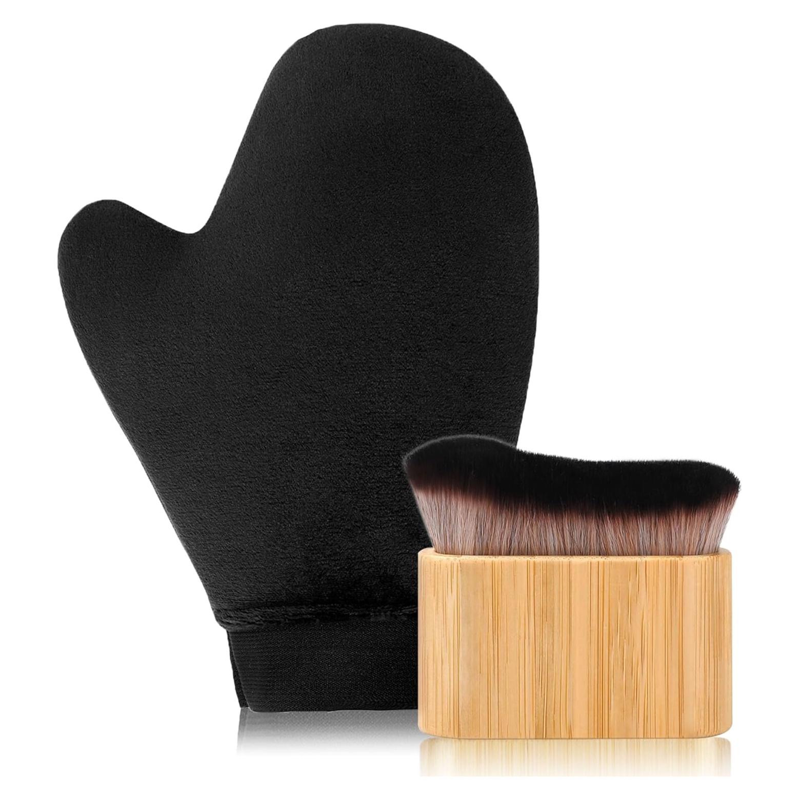 Kit de Aplicador de Autobronceador 2 en 1 EVYTTA - Mitt y Brocha