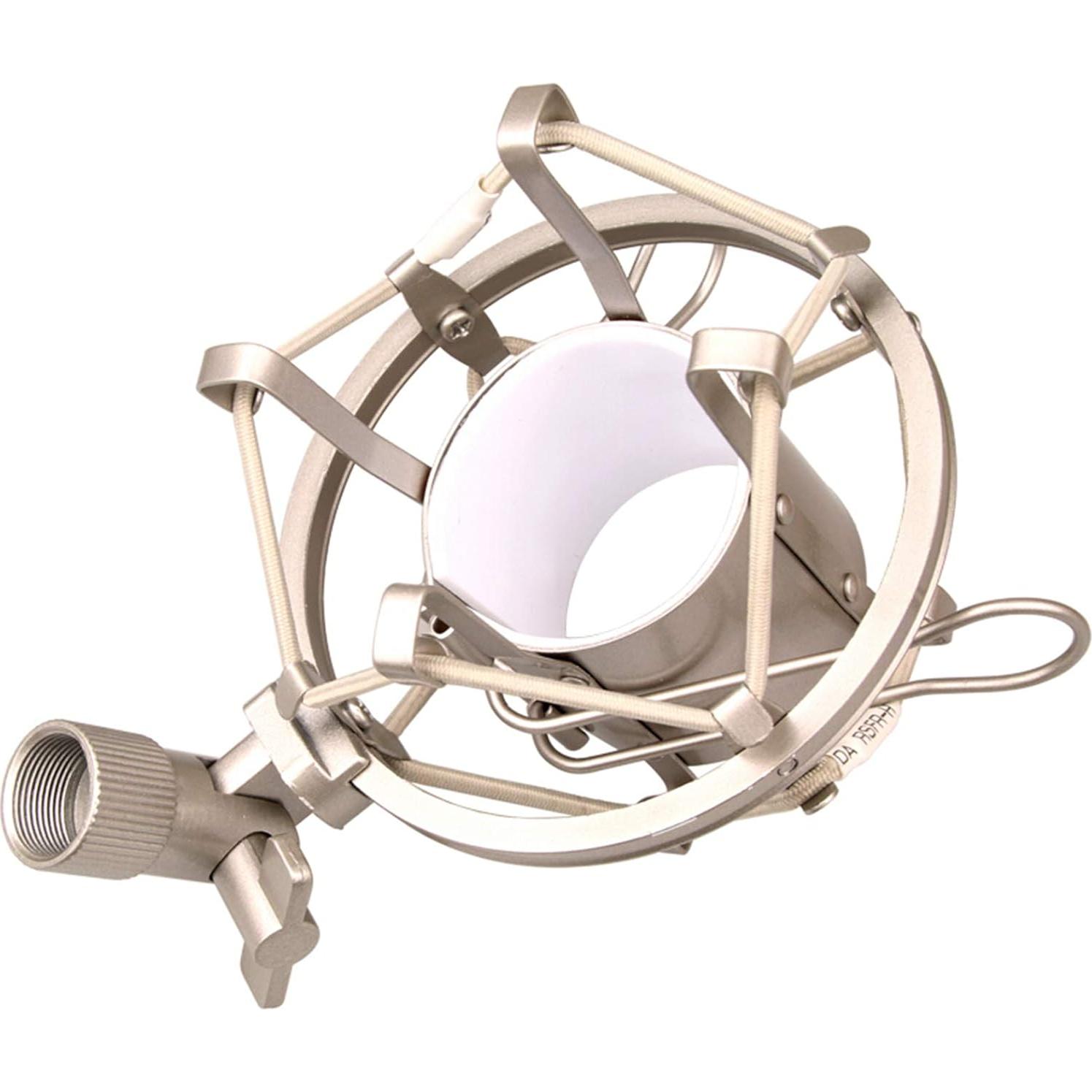 Soporte Antivibración Miwayer para Micrófono 48-54mm Plata