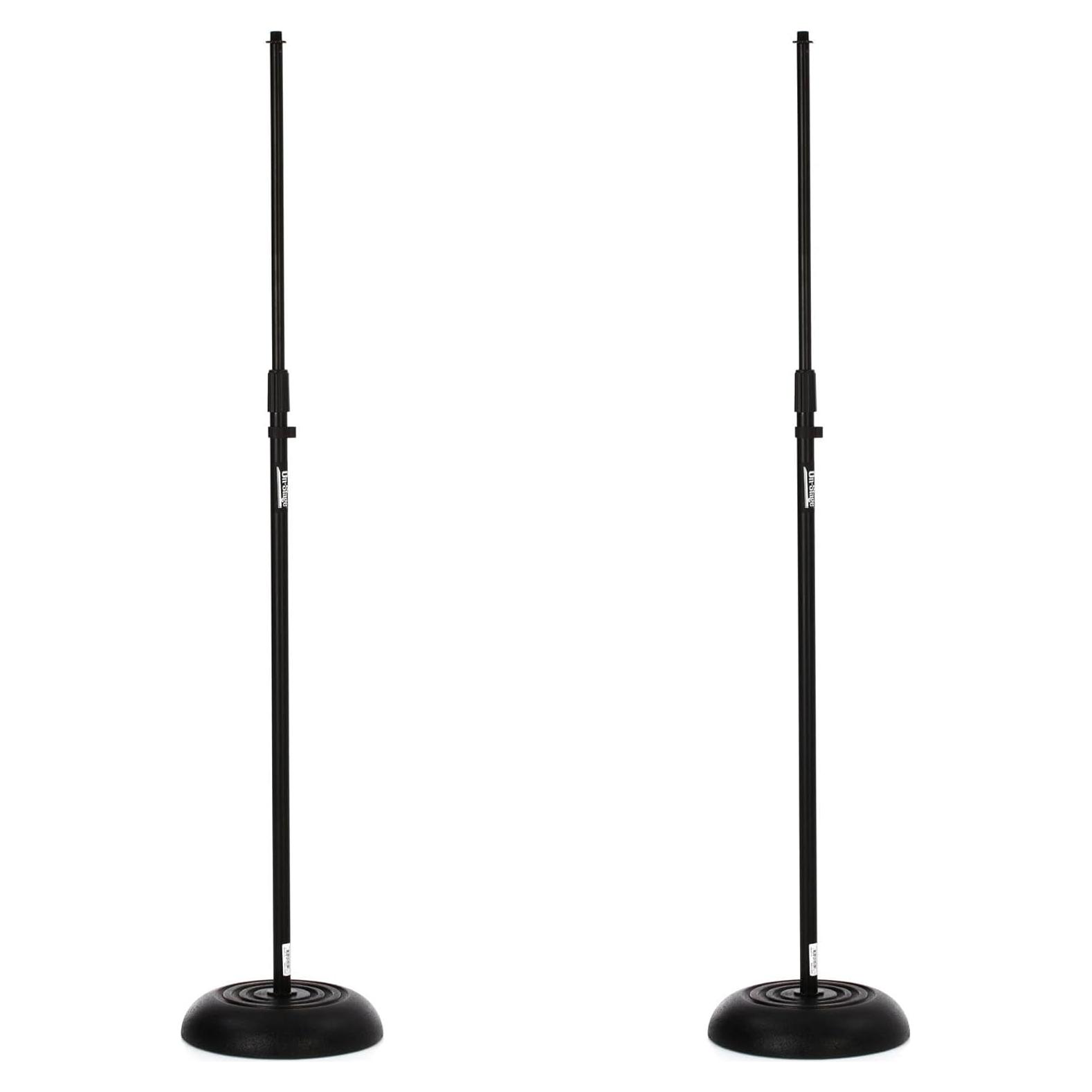 Soporte de micrófono On-Stage MS7201B - Paquete de 2