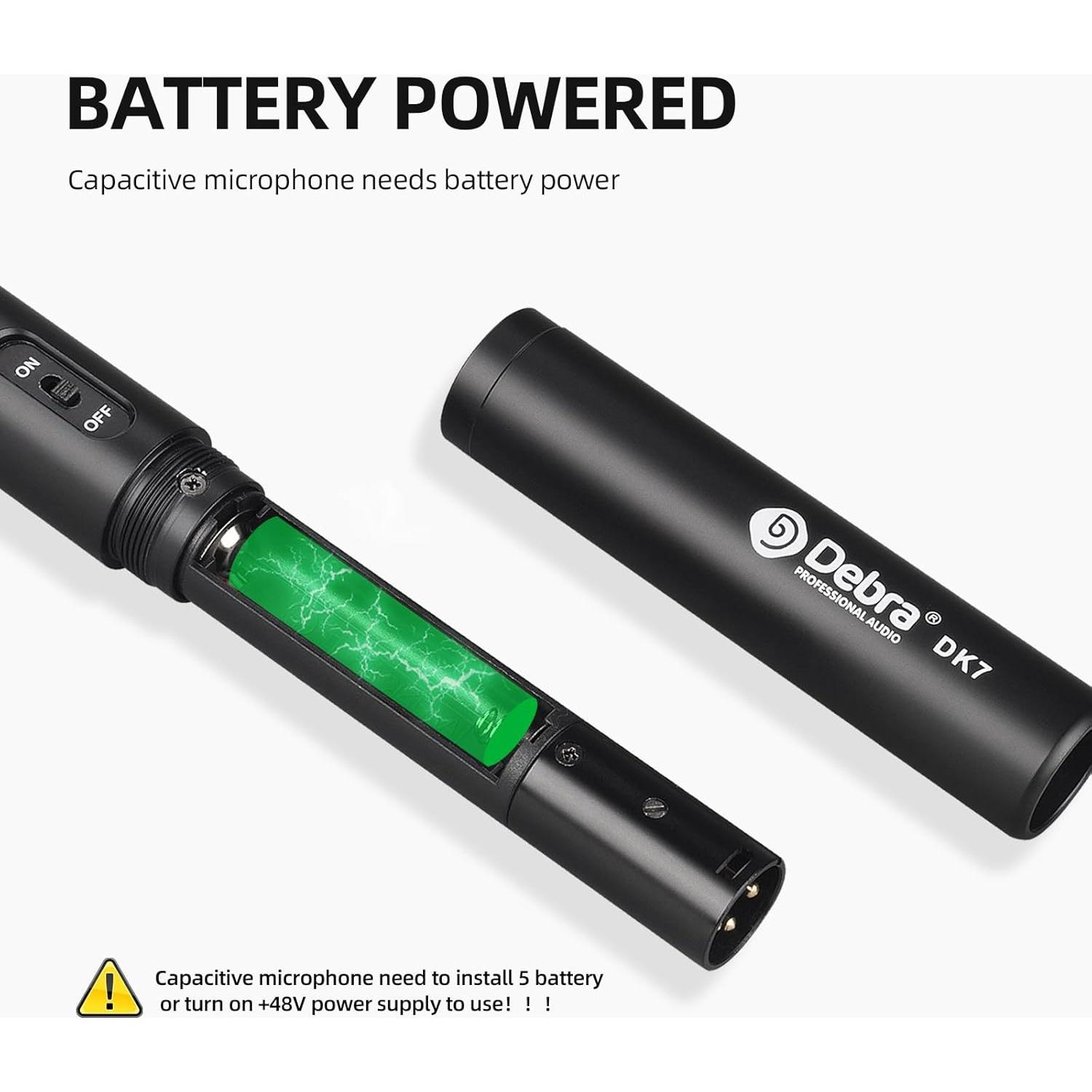 Kit de Micrófono D Debra DK7 Pro 7 Piezas para Batería