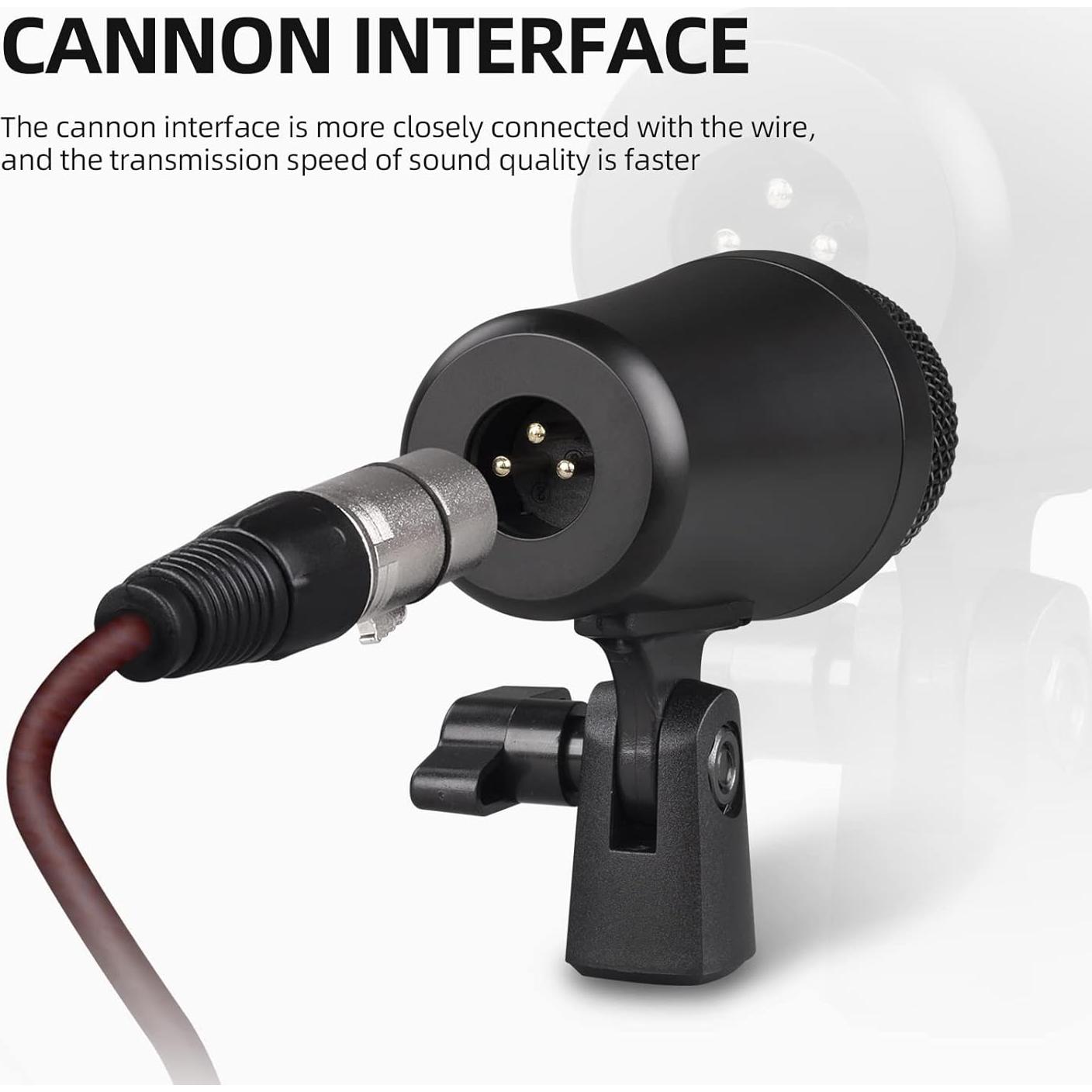 Kit de Micrófono D Debra DK7 Pro 7 Piezas para Batería